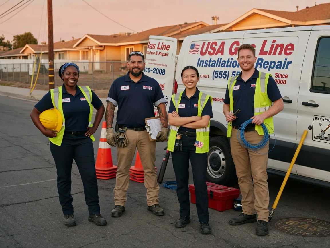 Gas Line Installation company in Energy, IL